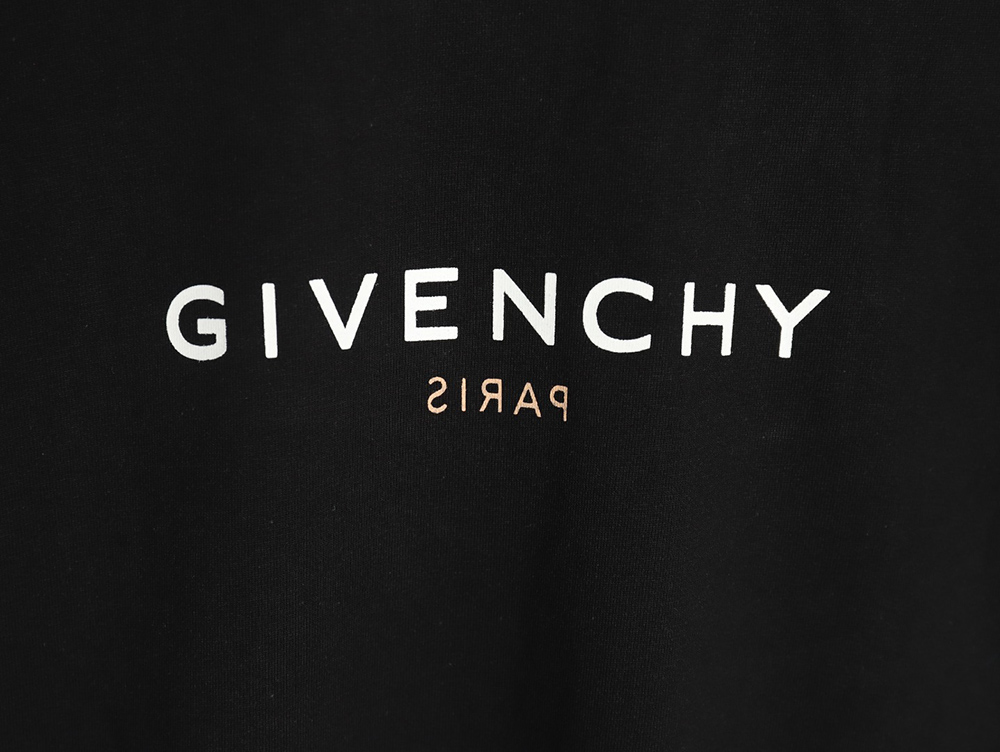Givenchy reverse lettering print short sleeve T-shirt