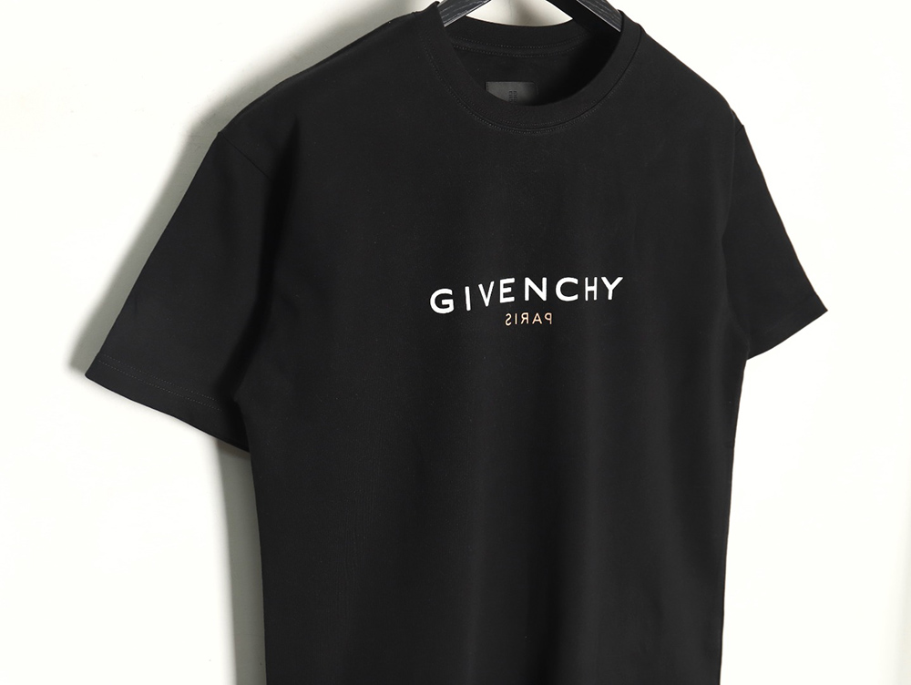 Givenchy reverse lettering print short sleeve T-shirt