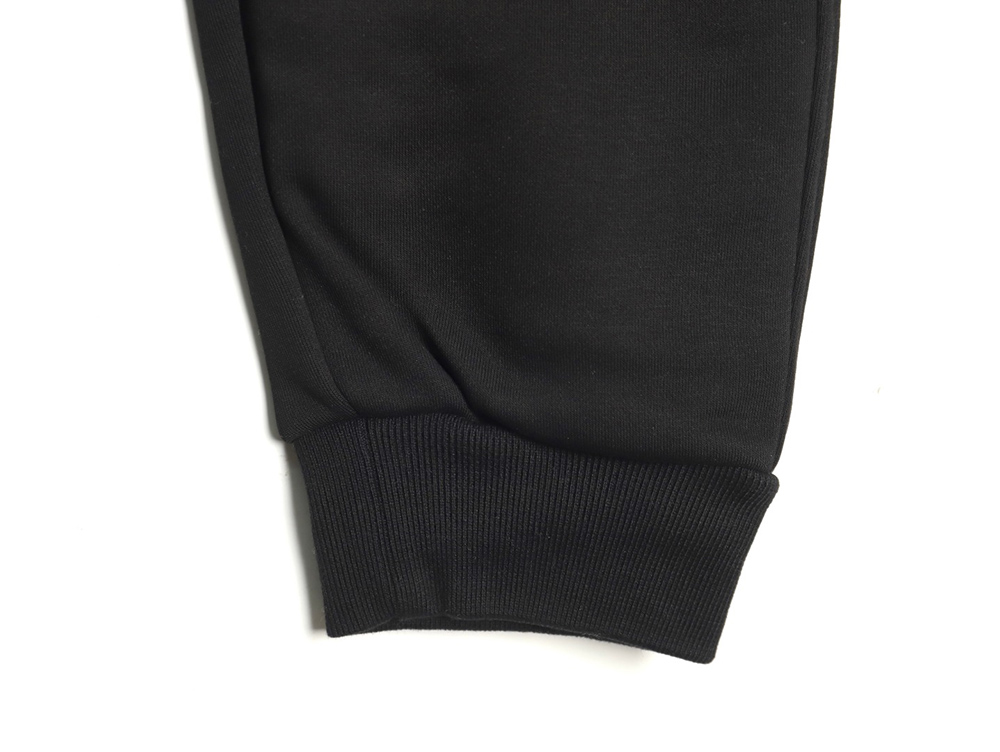 L0ew* obscure logo embossed fleece trousers