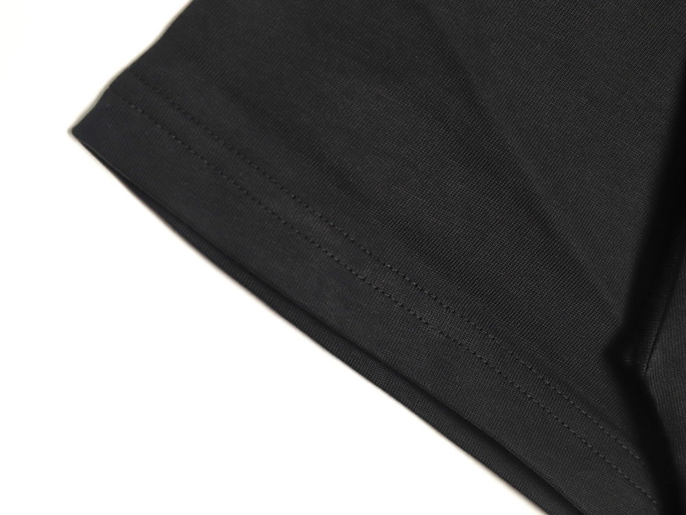 Ba*len*cia*ga obscure lock letter embroidered short-sleeved t-shirt tsk1