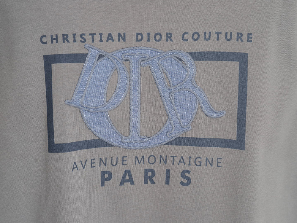 D*or patch embroidered lettering short sleeves tsk1