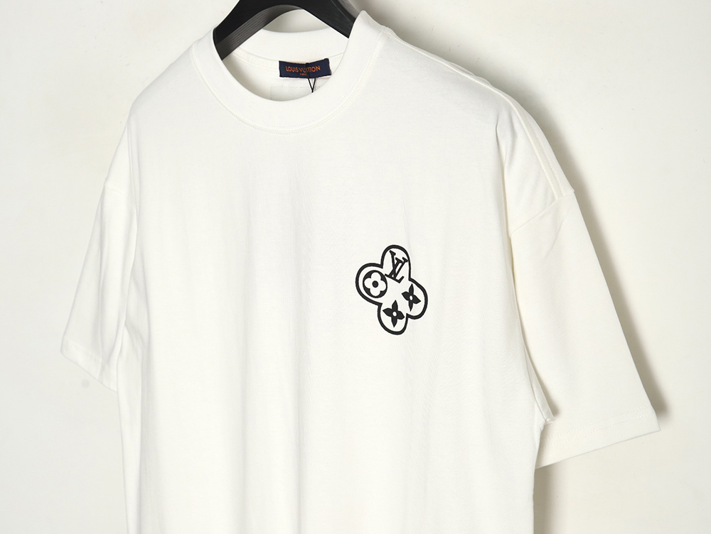 l0*is V*t0n back chain circle print short sleeve t-shirt