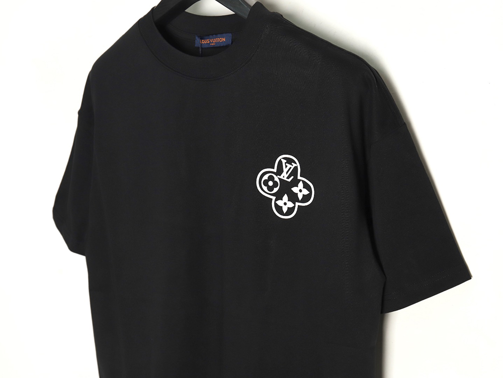 l0*is V*t0n back chain circle print short sleeve t-shirt