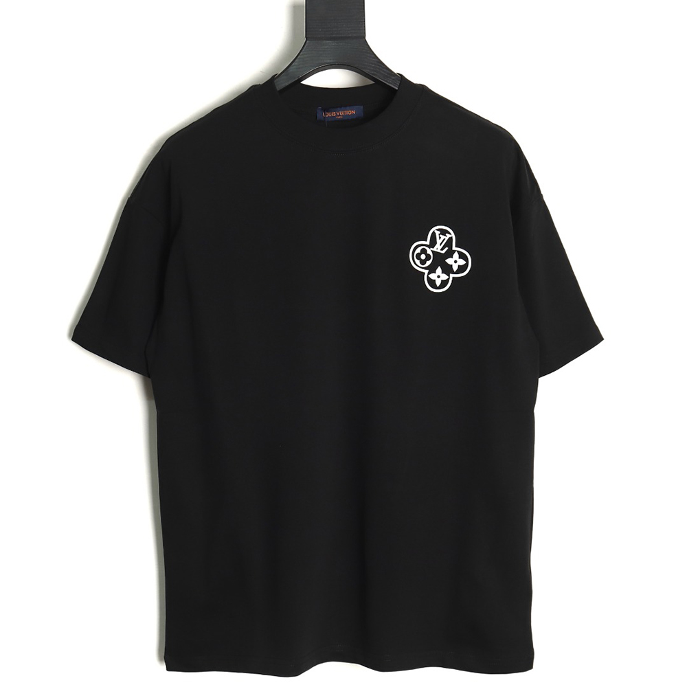 l0*is V*t0n back chain circle print short sleeve t-shirt