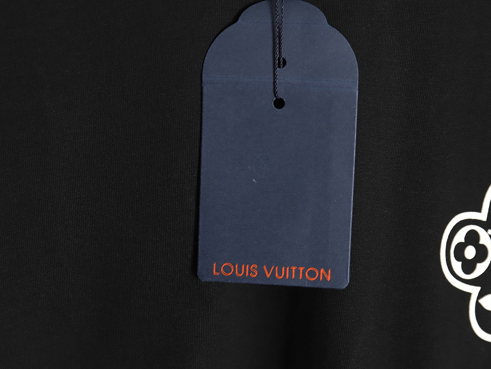 l0*is V*t0n back chain circle print short sleeve t-shirt