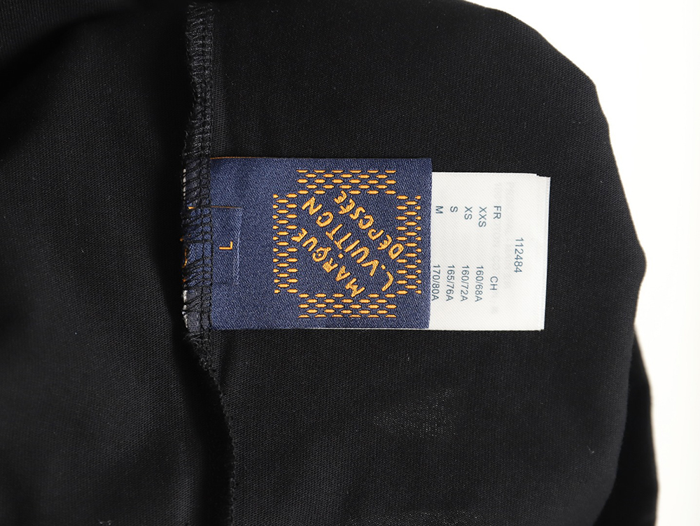 l0*is V*t0n heavy letter embroidered short sleeve tsk1