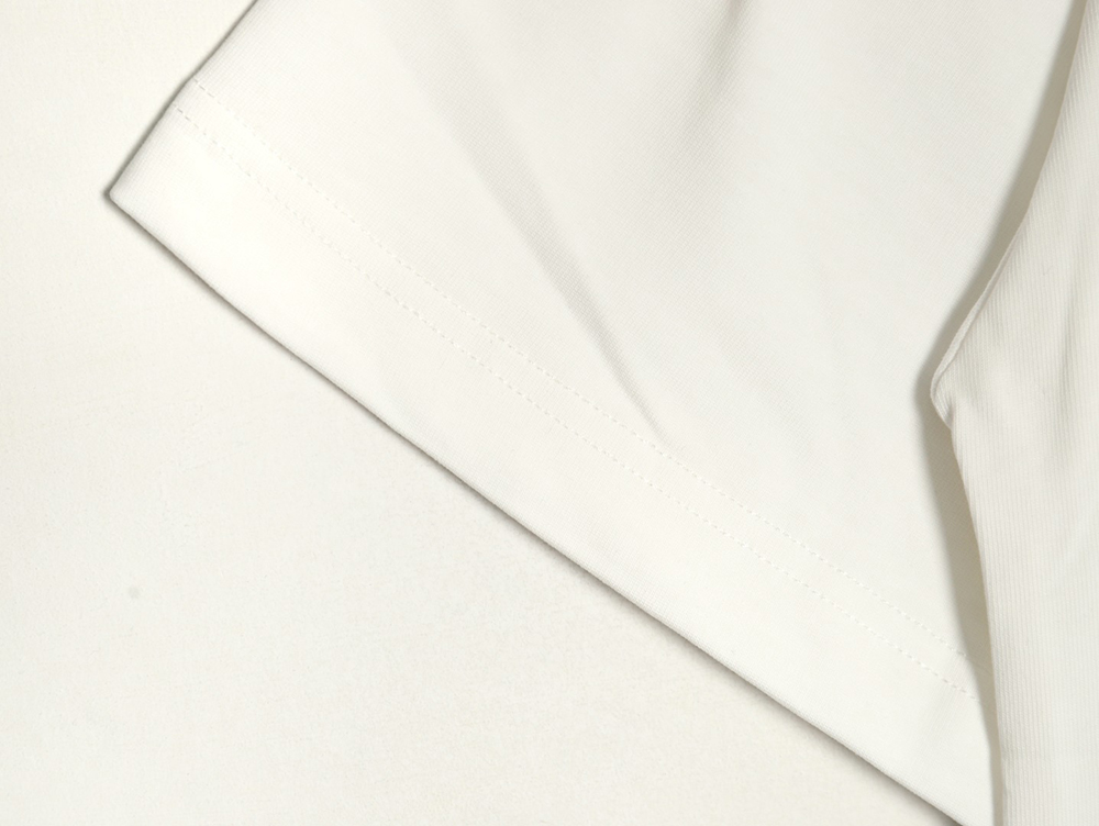 l0*is V*t0n large logo lettering rope embroidery short-sleeved t-shirt