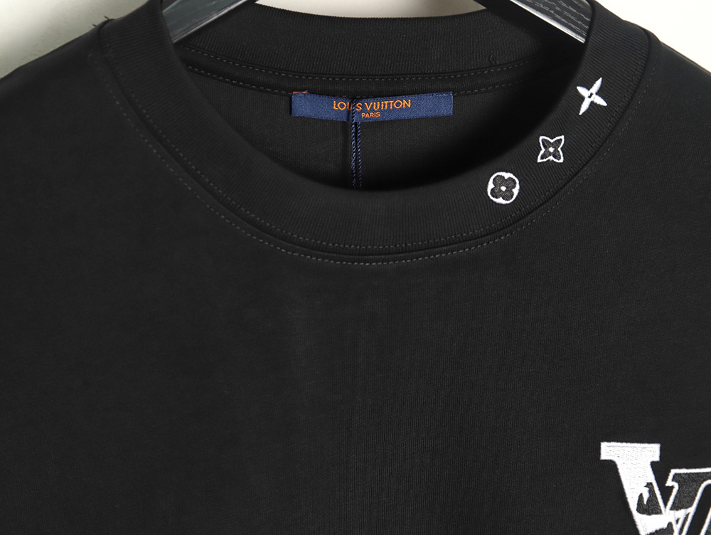 l0*is V*t0n chest ski logo embroidered short sleeve t-shirt tsk1