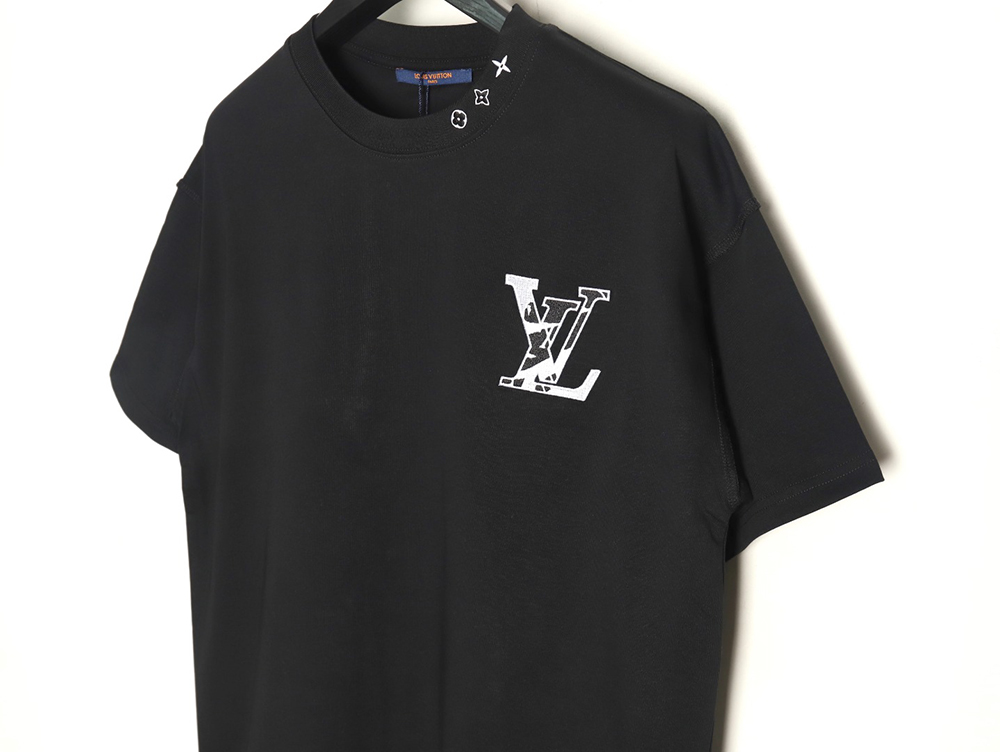 l0*is V*t0n chest ski logo embroidered short sleeve t-shirt tsk1
