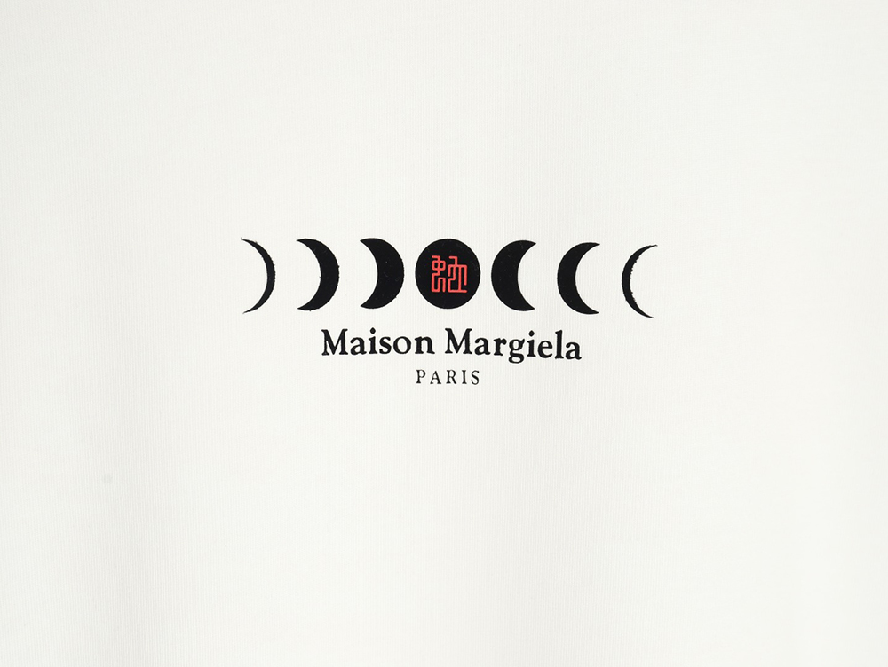 ma*s*n Ma*i*la moon phase round neck short sleeve t-shirt