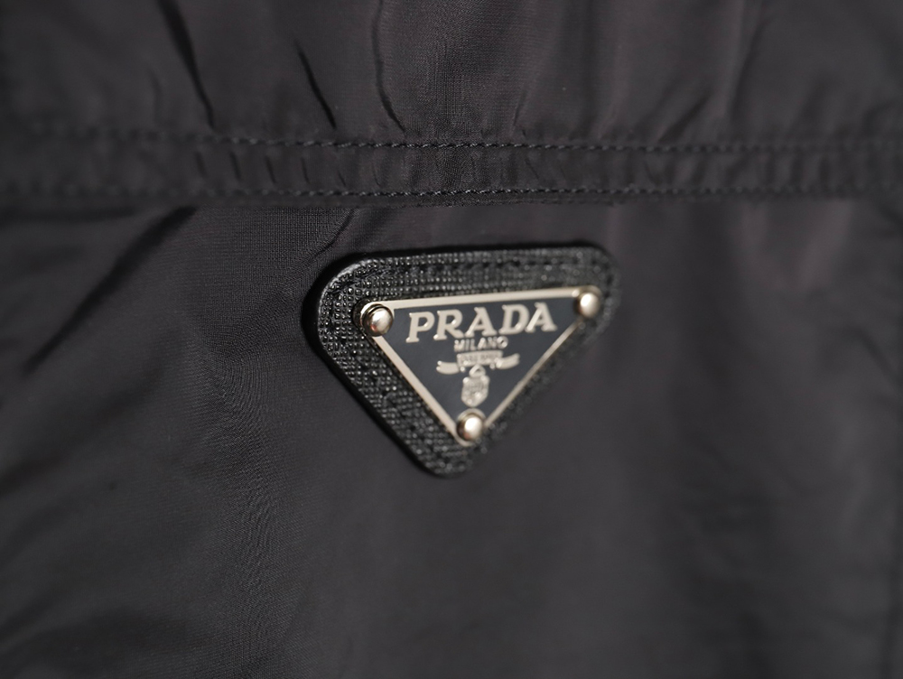 Pra*a minimalist double pocket short sleeve shirt tsk1
