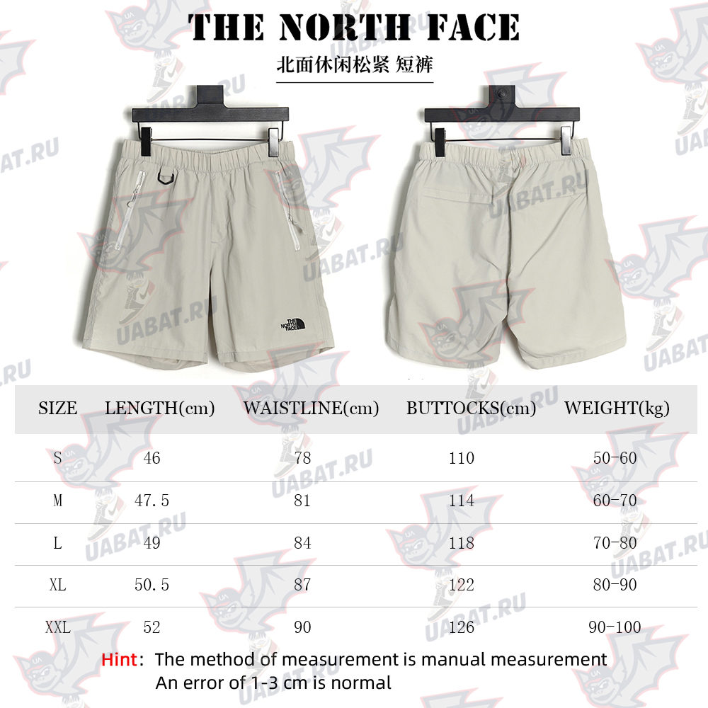 the nor*h F**e casual elastic shorts tsk1