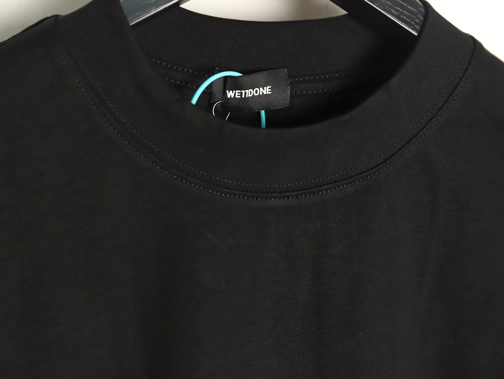 We11 Done Colorful Phantom Bear Print Short Sleeve T-shirt TSK2