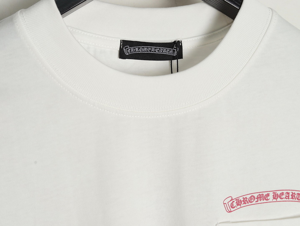 Ch**me He**ts purple horseshoe gradient logo short-sleeved t-shirt