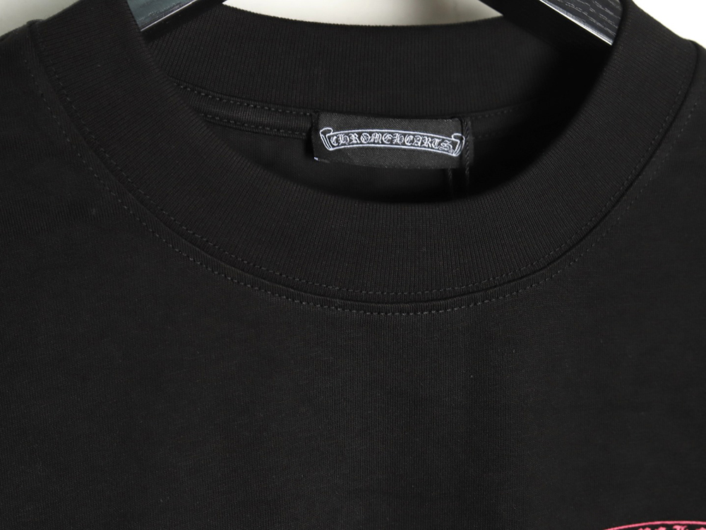 Ch**me He**ts purple horseshoe gradient logo short-sleeved t-shirt tsk1