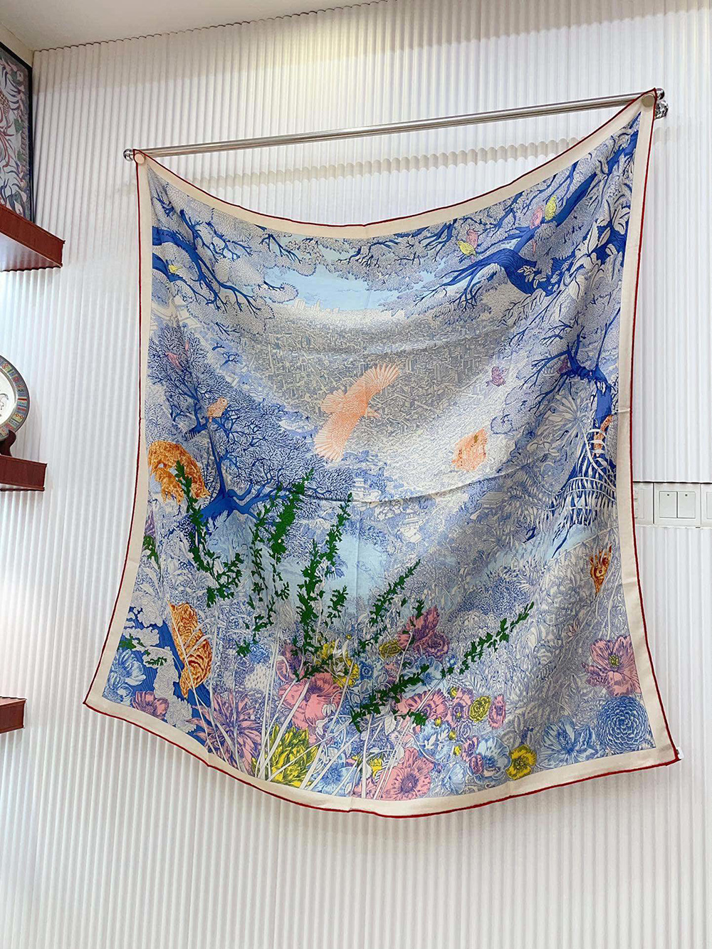 H**mes retour a la nature shawl 140*140cm