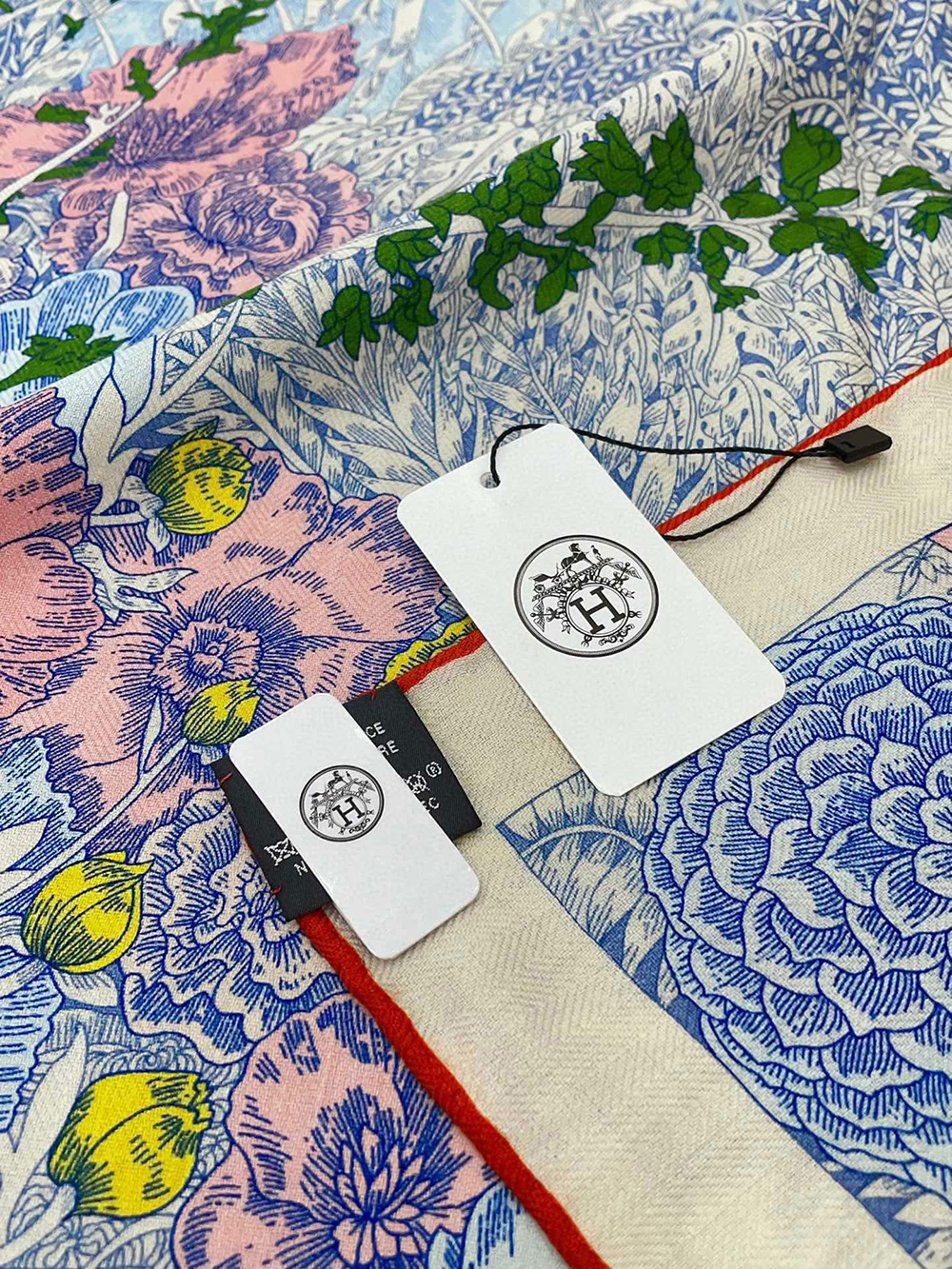 H**mes retour a la nature shawl 140*140cm