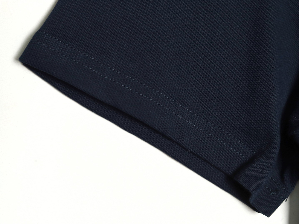 l0*is V*t0n tricolor beaded embroidered short-sleeved t-shirt tsk1