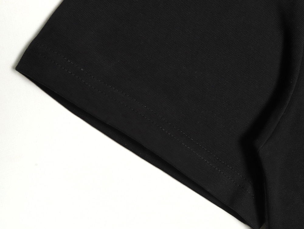 l0*is V*t0n tricolor beaded embroidered short-sleeved t-shirt tsk2