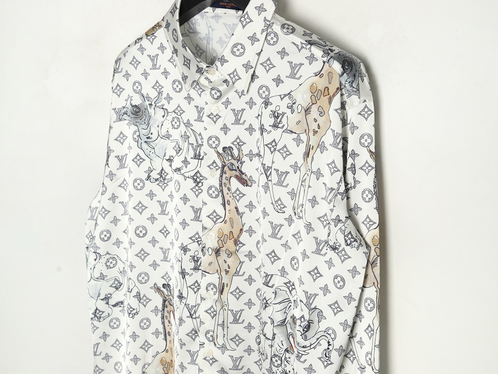 l0*is V*t0n zoo limited edition long sleeve shirt