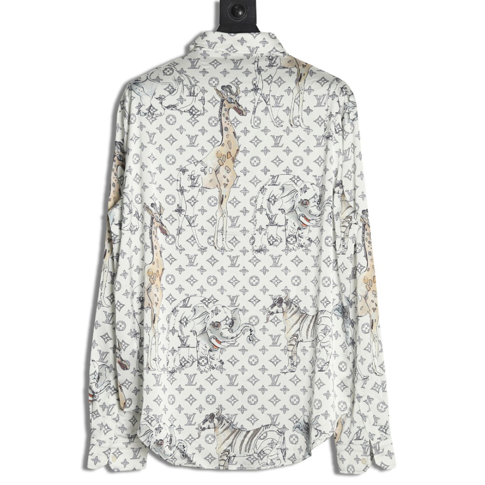 l0*is V*t0n zoo limited edition long sleeve shirt