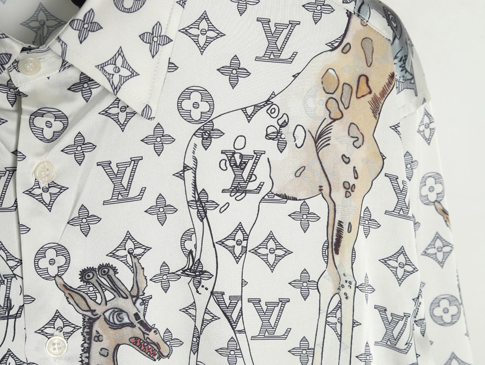 l0*is V*t0n zoo limited edition long sleeve shirt