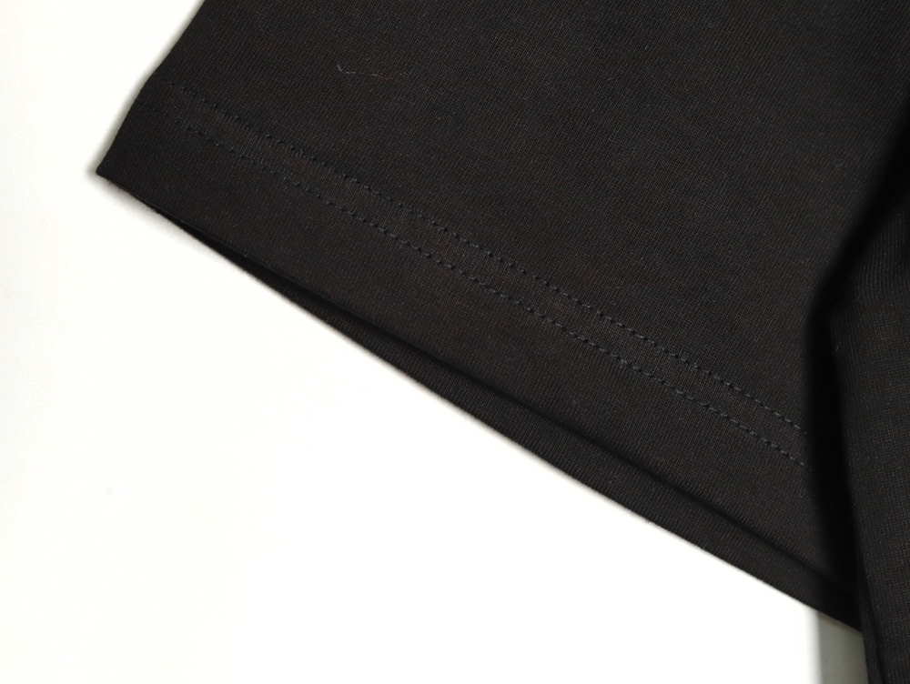 We11Done Gothic font print monster sketch short-sleeved T-shirt TSK1