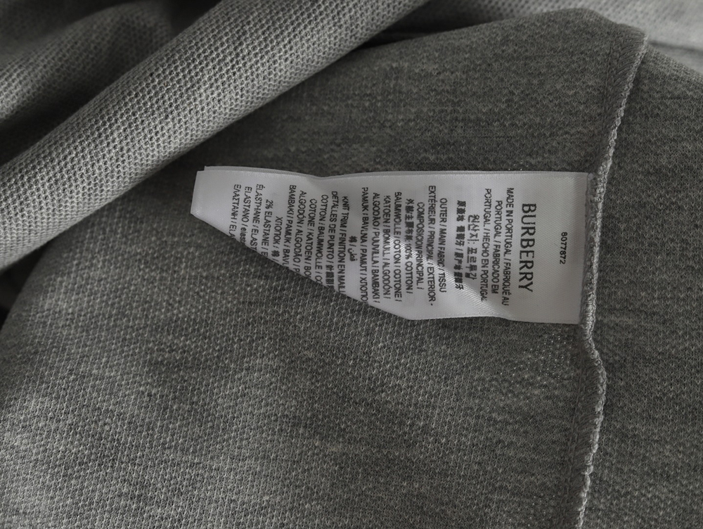 B**rry warhorse embroidery check shoulder short sleeve polo shirt tsk1