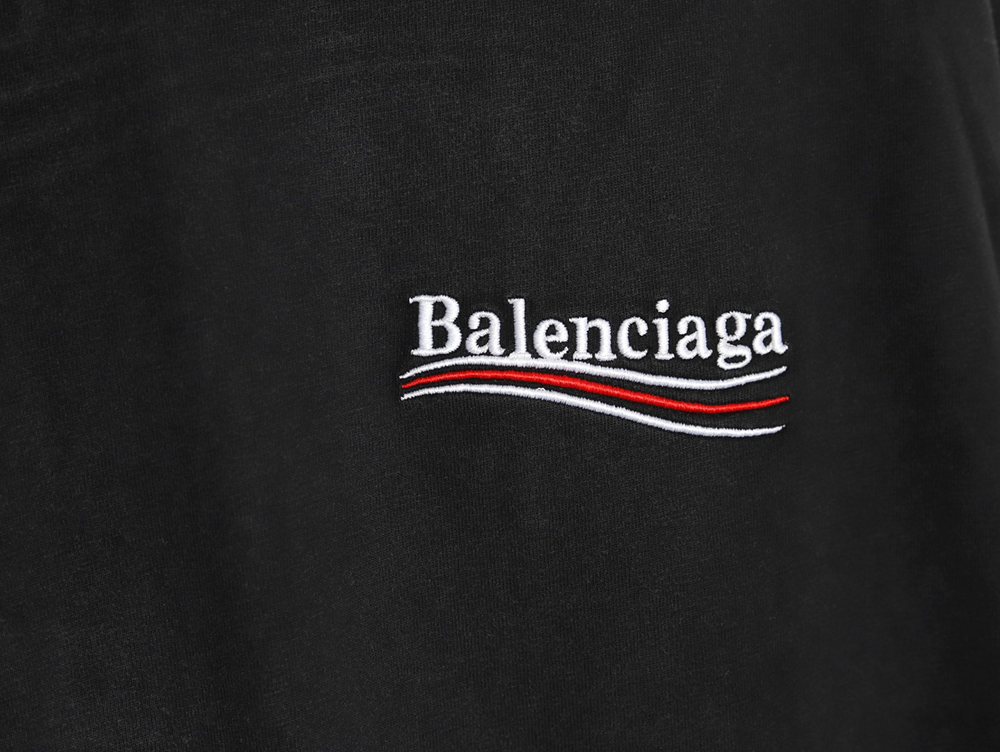 Ba*len*cia*ga classic coke distressed short sleeves