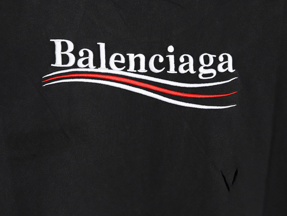 Ba*len*cia*ga classic coke distressed short sleeves