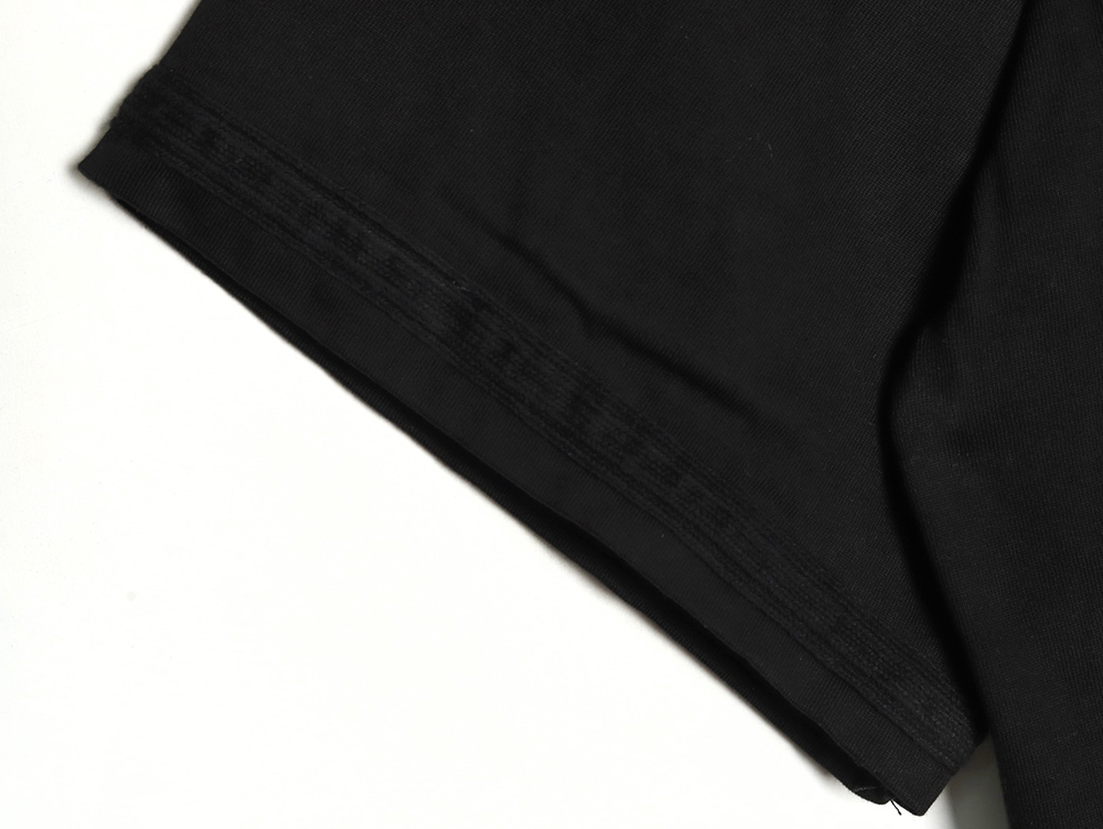 D*or & stone island embroidered letter compass short sleeve t-shirt tsk1