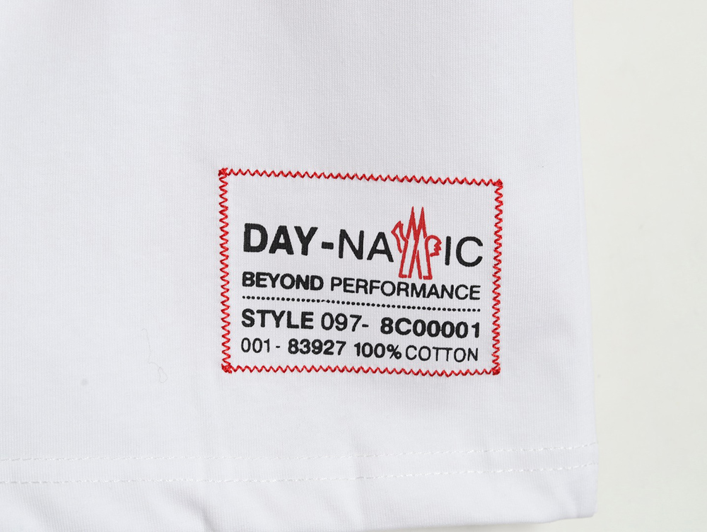 Moncler coordinate letter print short sleeve