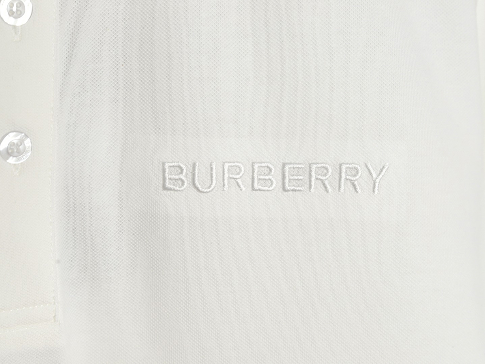 B**rry striped threaded polo short sleeve