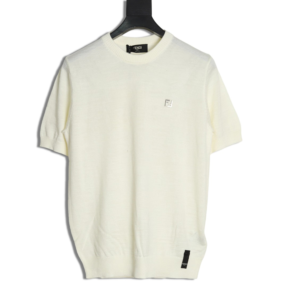 F**di hardware double f logo short sleeve t-shirt