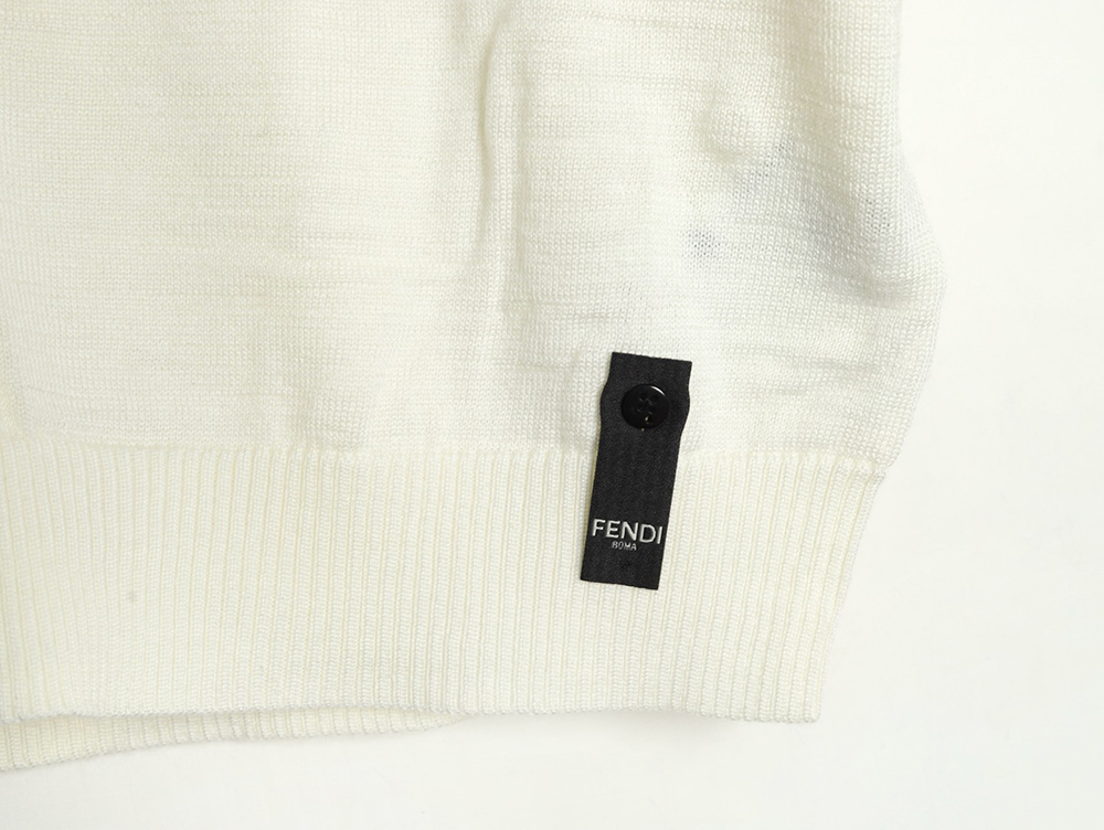 F**di hardware double f logo short sleeve t-shirt