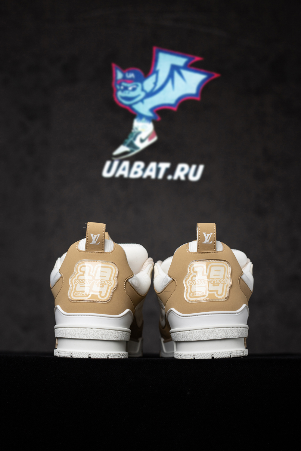 l0*is V*t0n lv skate sneaker beige white