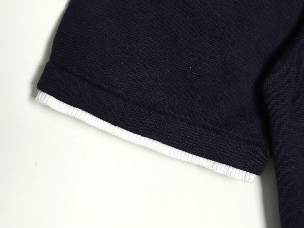 l0*is V*t0n colorblock signature polo short sleeve t-shirt