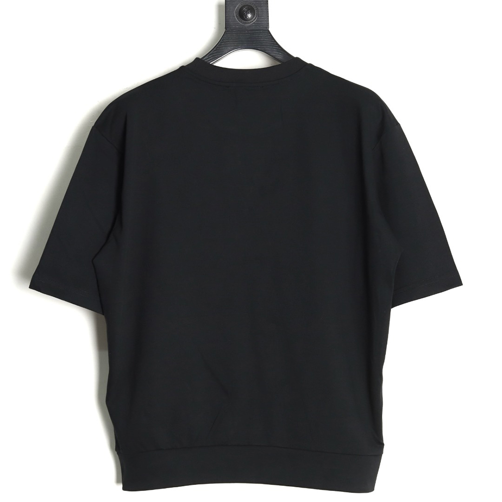 l0*is V*t0n rhinestone embellished knitted short-sleeved t-shirt