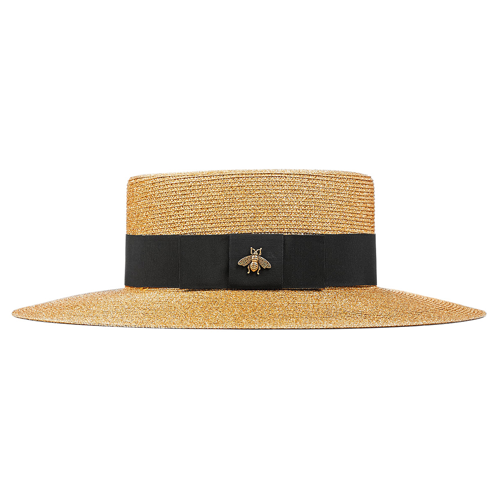 G*u*i lamé papier hats 454667