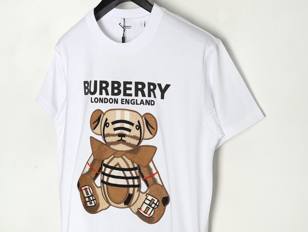 B**rry bear patch embroidered short sleeve
