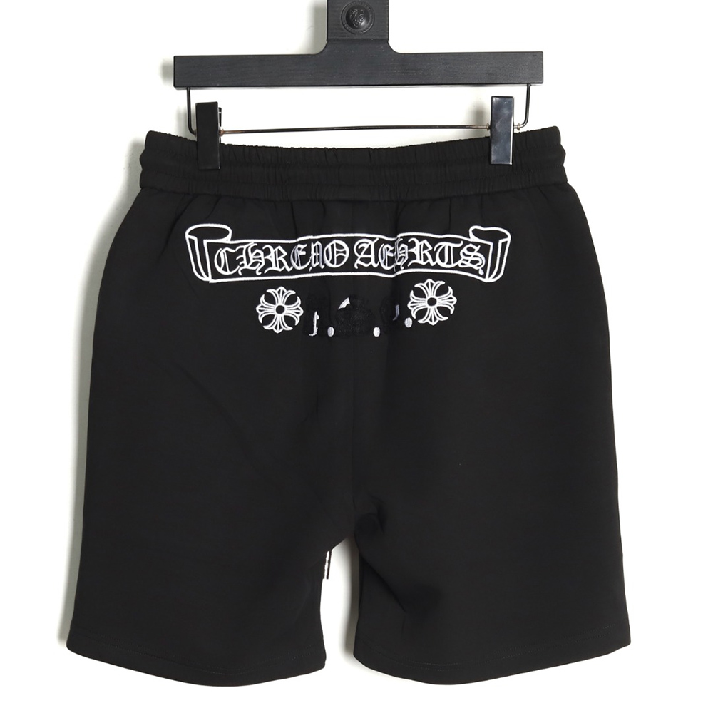 Ch**me He**ts patch embroidered shorts