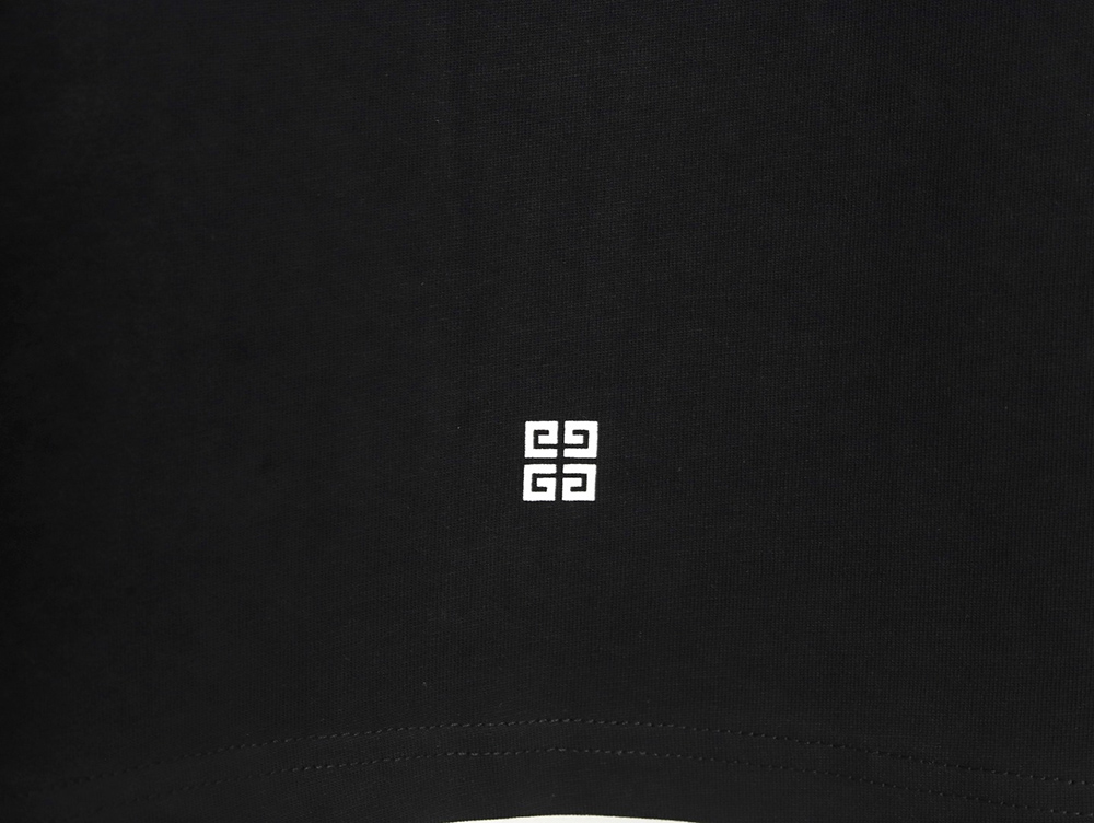 Givenchy optical illusion discharge print short sleeve