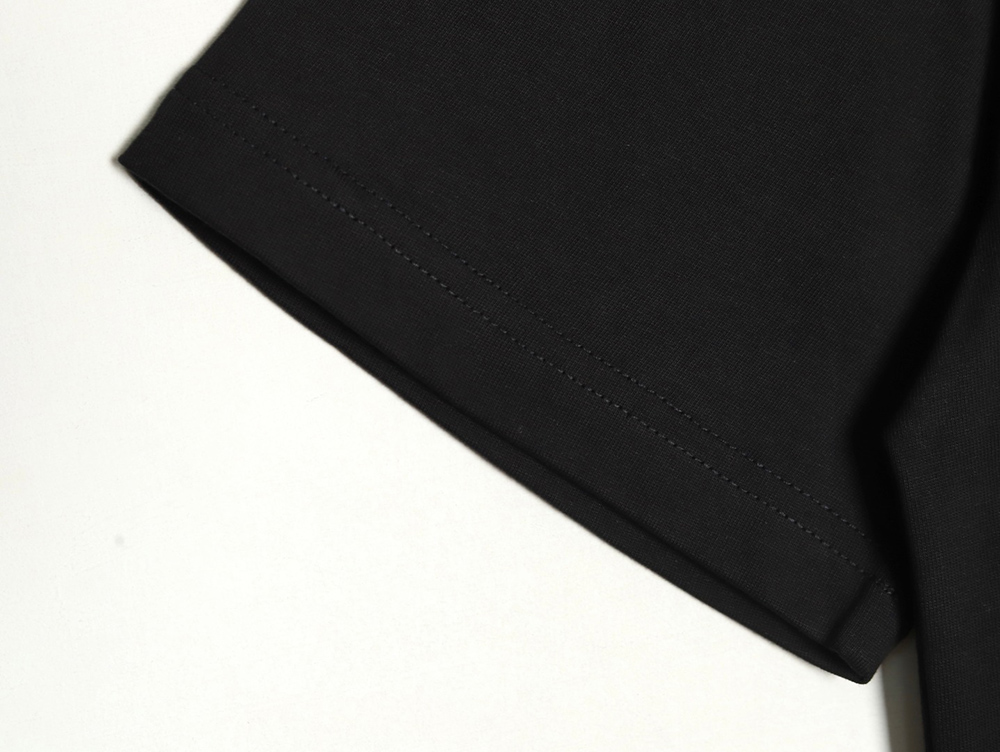 l0*is V*t0n checkerboard leather patches pocket short sleeves tsk1