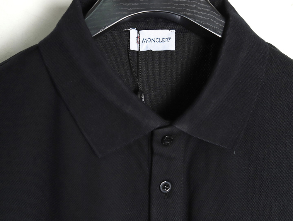 Moncler Chest Embroidered Logo Polo Short Sleeve TSK1