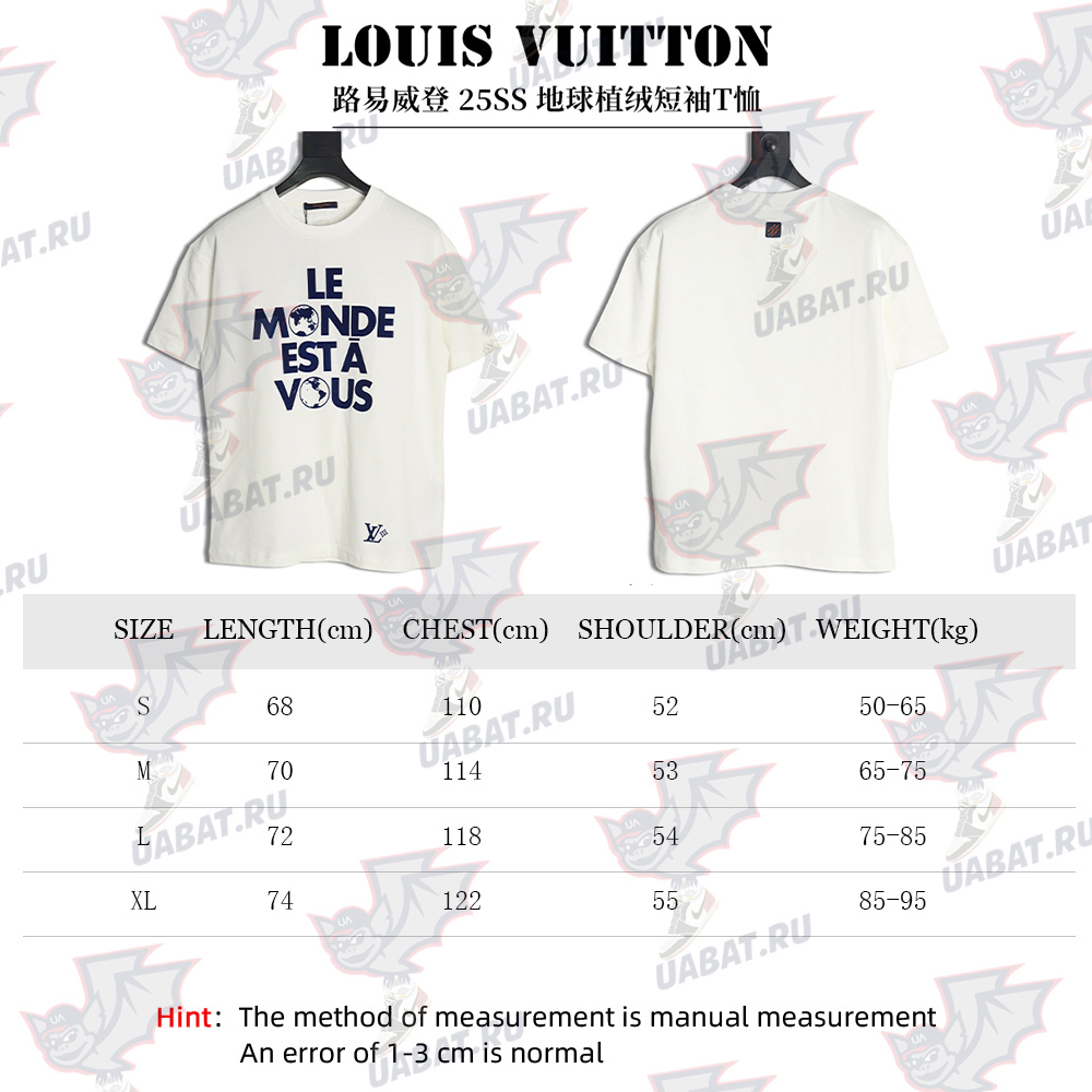 l0*is V*t0n earth flocked short sleeve t-shirt