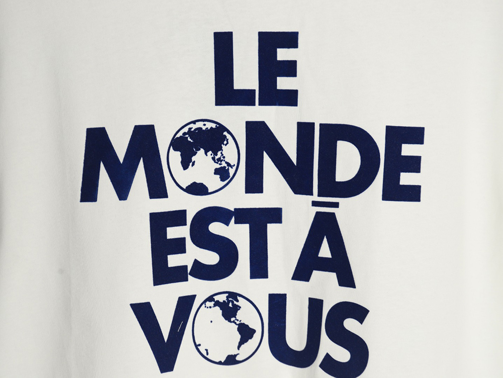 l0*is V*t0n earth flocked short sleeve t-shirt