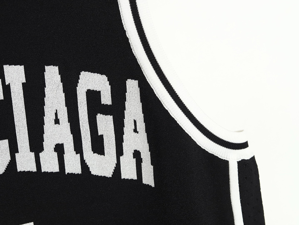 Ba*len*cia*ga wool basketball vest