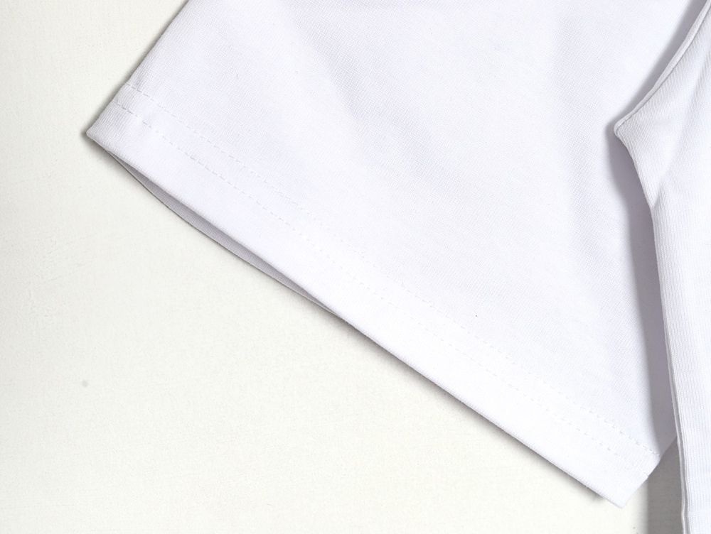 Ba*len*cia*ga & lamborghini joint printed short sleeve t-shirt