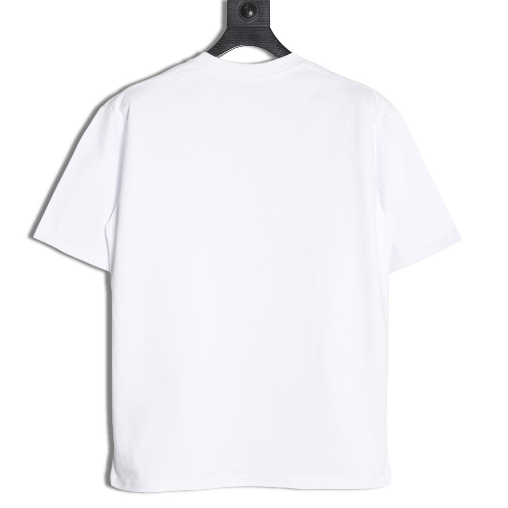 Ba*len*cia*ga & lamborghini joint printed short sleeve t-shirt