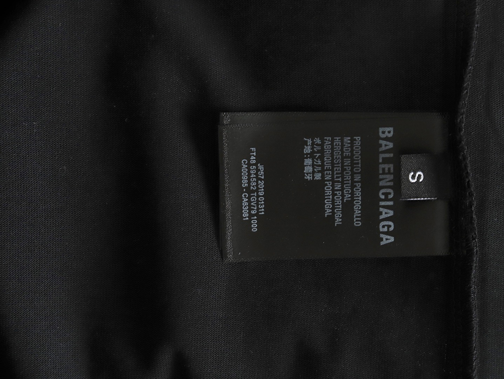 Ba*len*cia*ga & lamborghini joint printed short sleeve t-shirt tsk1